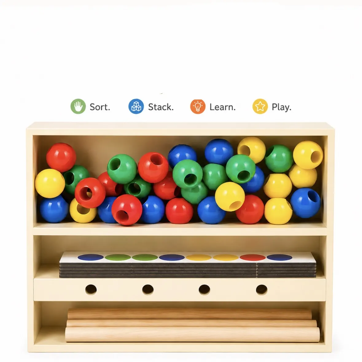 Color Bead Sorting Set